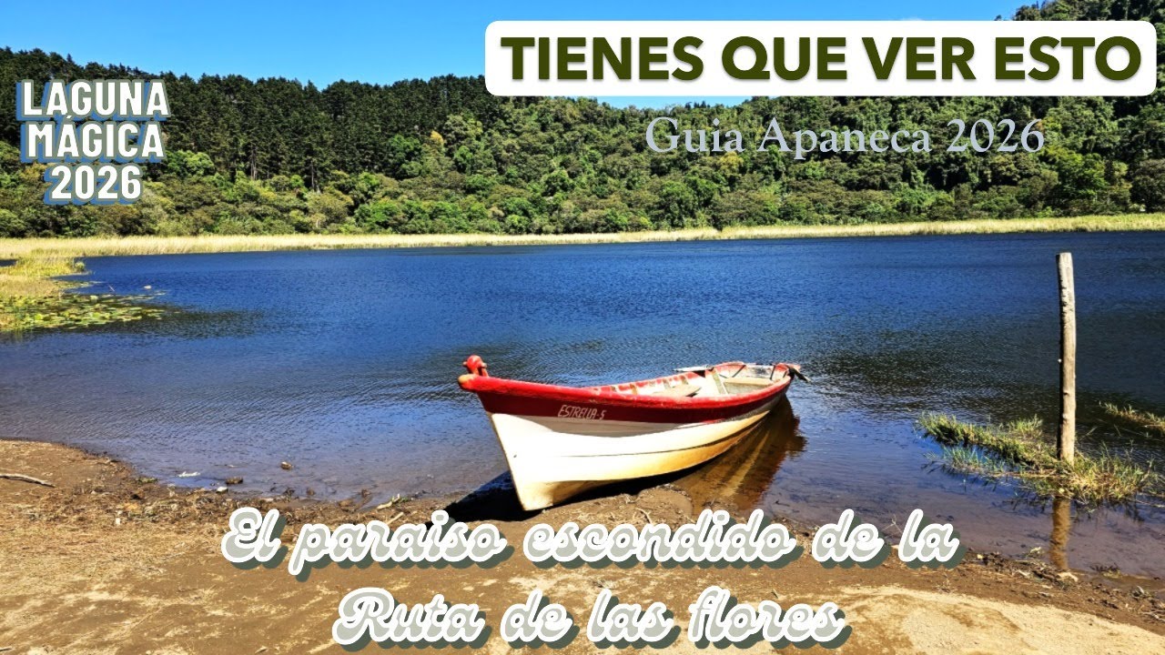 LAGUNA VERDE DE APANECA 2026 en Ahuachapan  La laguna mágica de El Salvador