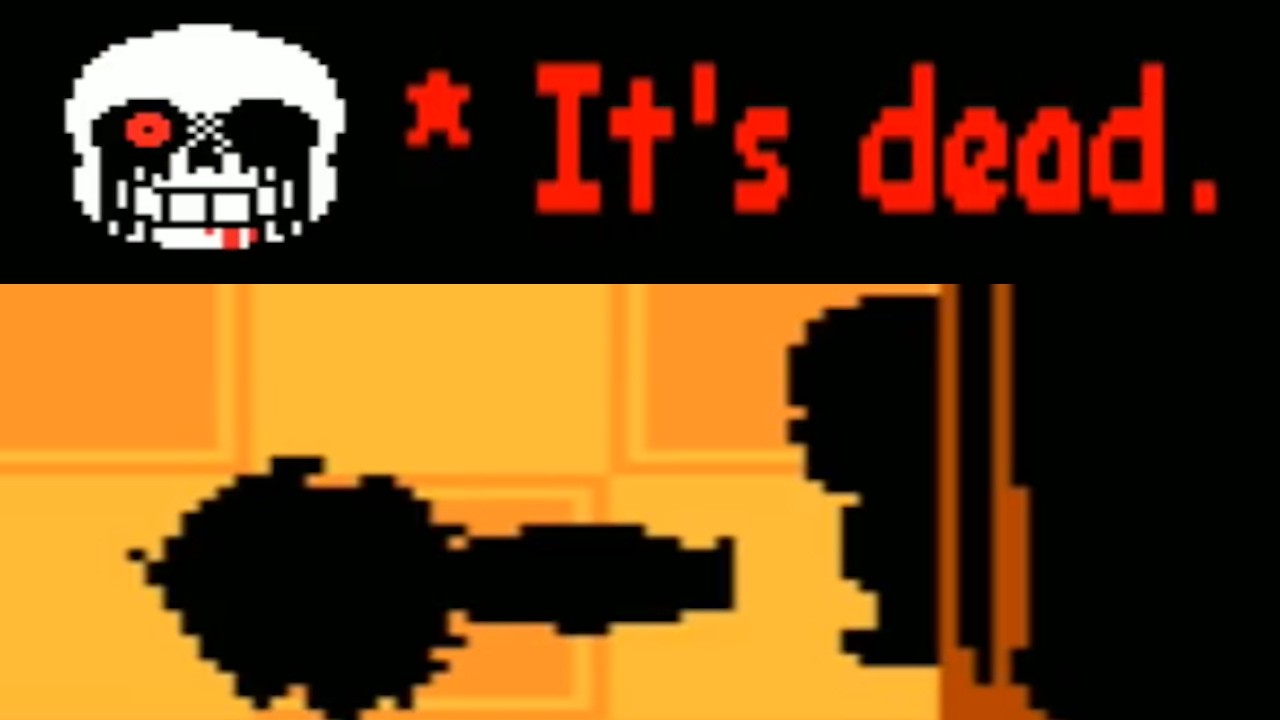 [DUB] Undertale but Chara made Sans do it