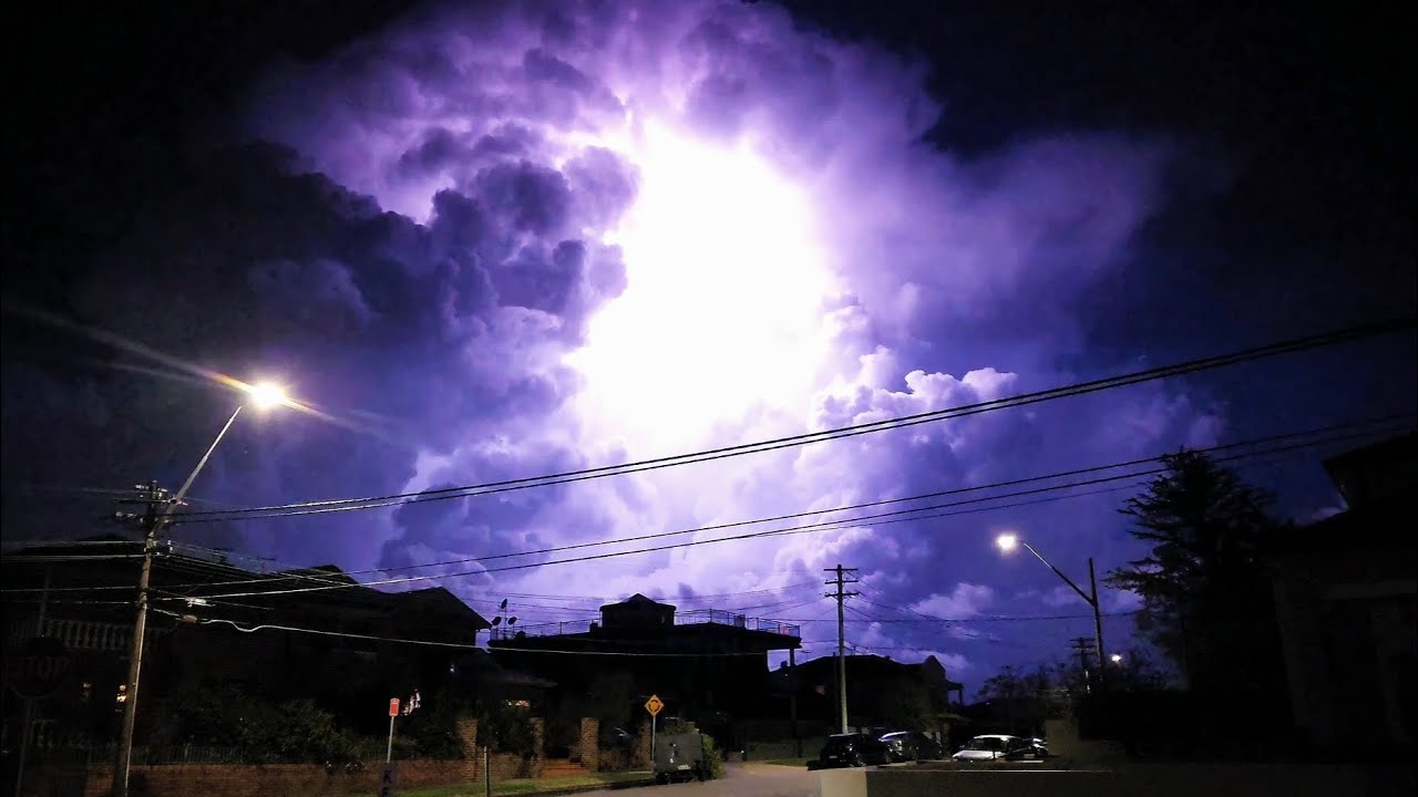 SYDNEY APRIL SUPERCELL! - Extreme Lightning! - 21st April 2025 | Severe Thunderstorms (RARE)