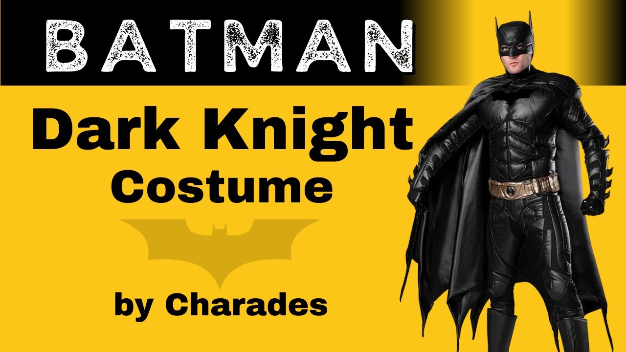 Batman Dark Knight Costume by Charades Review + Rubies Dark Knight Mask Review