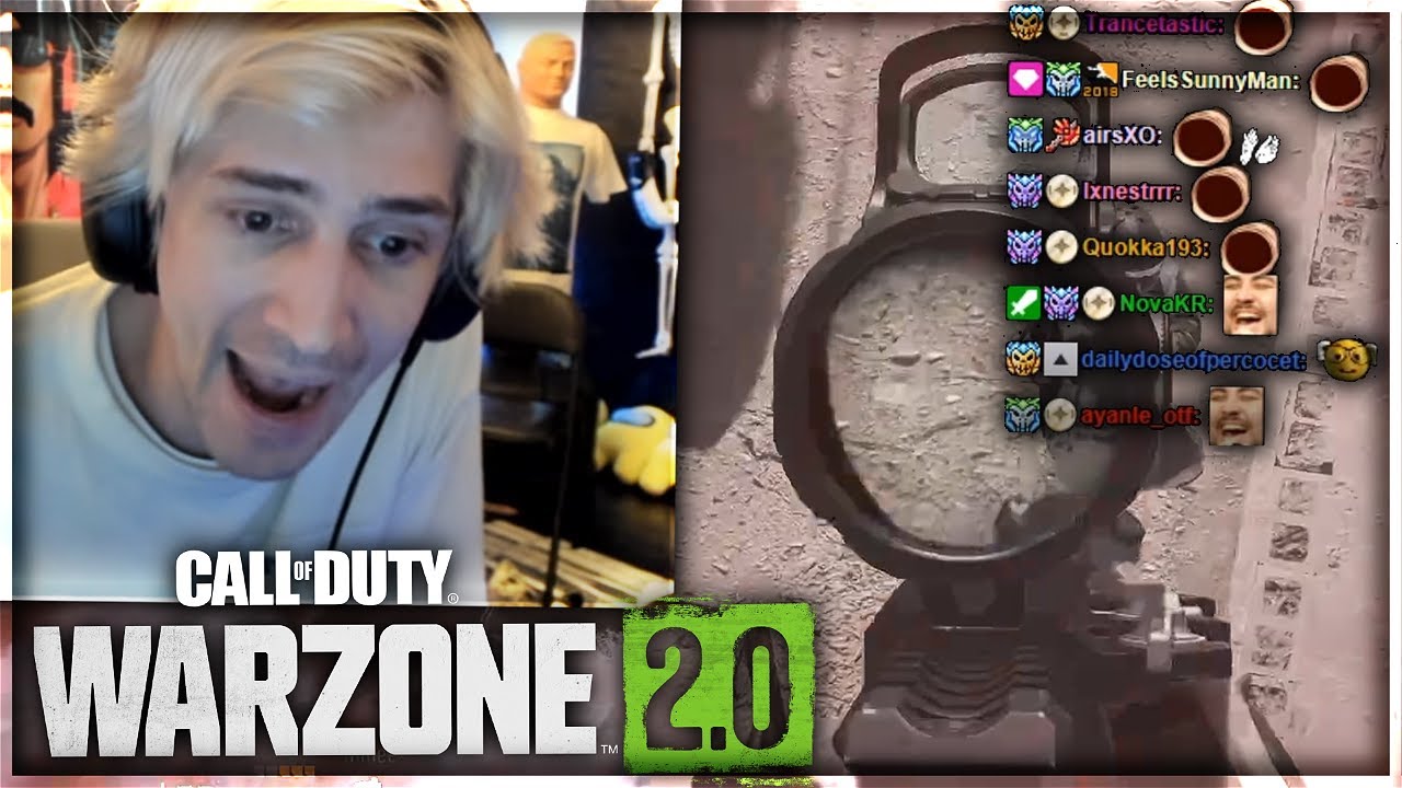 xQc plays Warzone 2.0 with Kai, YourRage and Nadia (with chat)