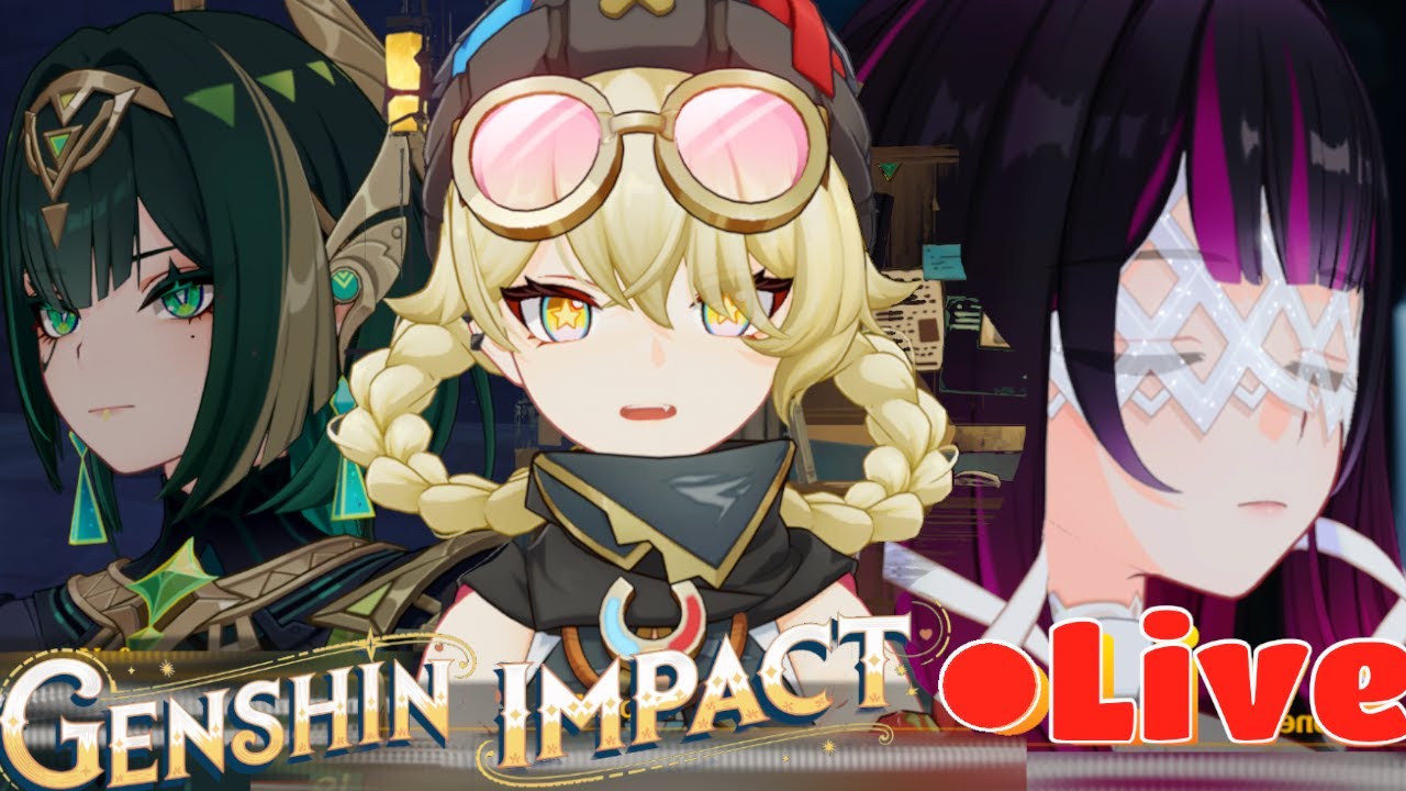 🔴LIVE GENSHIN IMPACT - Jogando Genshin Impact ao vivo