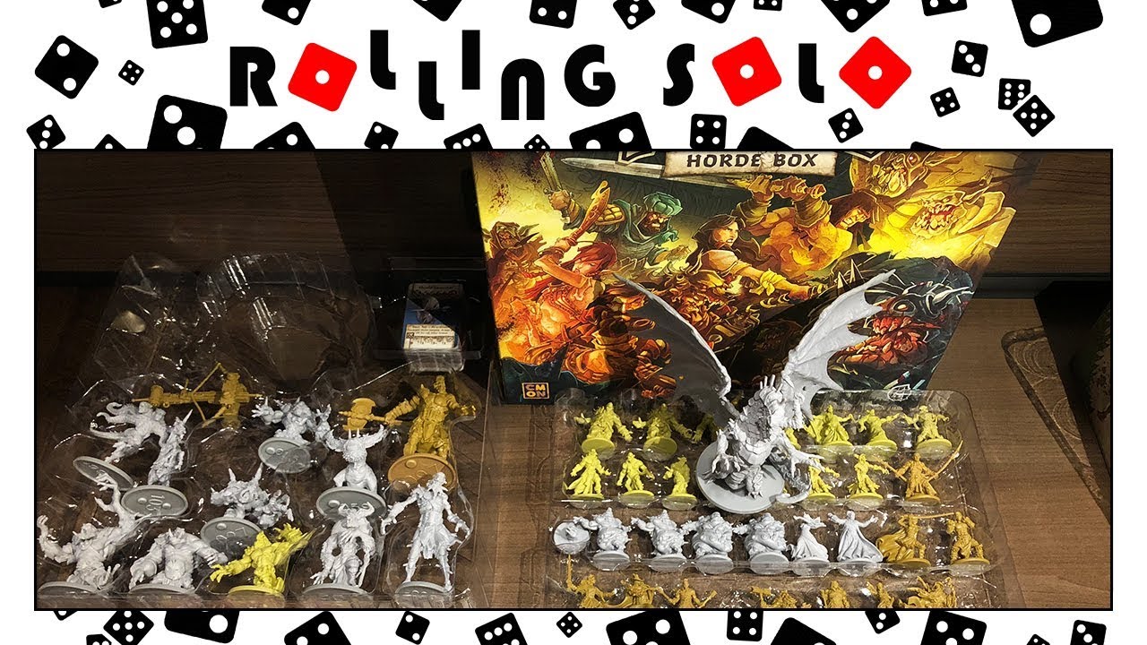 Zombicide: Green Horde | Kickstarter Horde Box | Unboxing