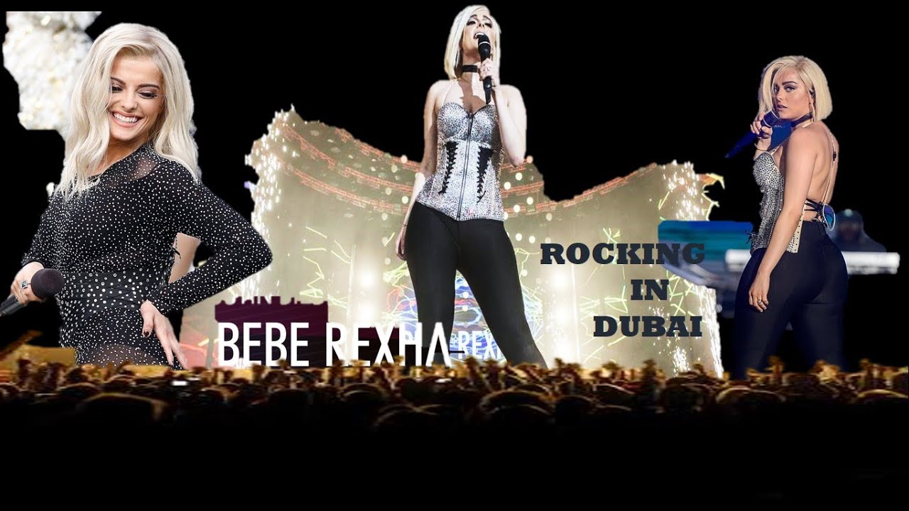 Bebe Rexha Rocking in Dubai With Fabulous  Fanz..Amazing Evening Watch and Enjoy