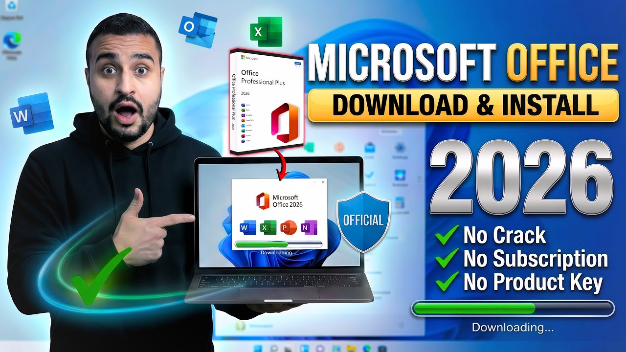 How to Download Microsoft Office 2026 FREE (No Crack No Subscription)
