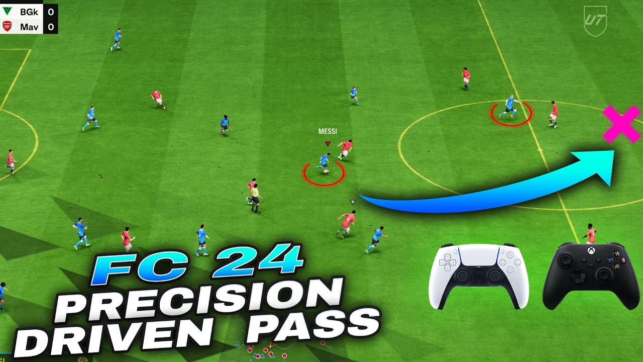Simple Trick To Send Deadly Precision Driven Through Balls in FC 24