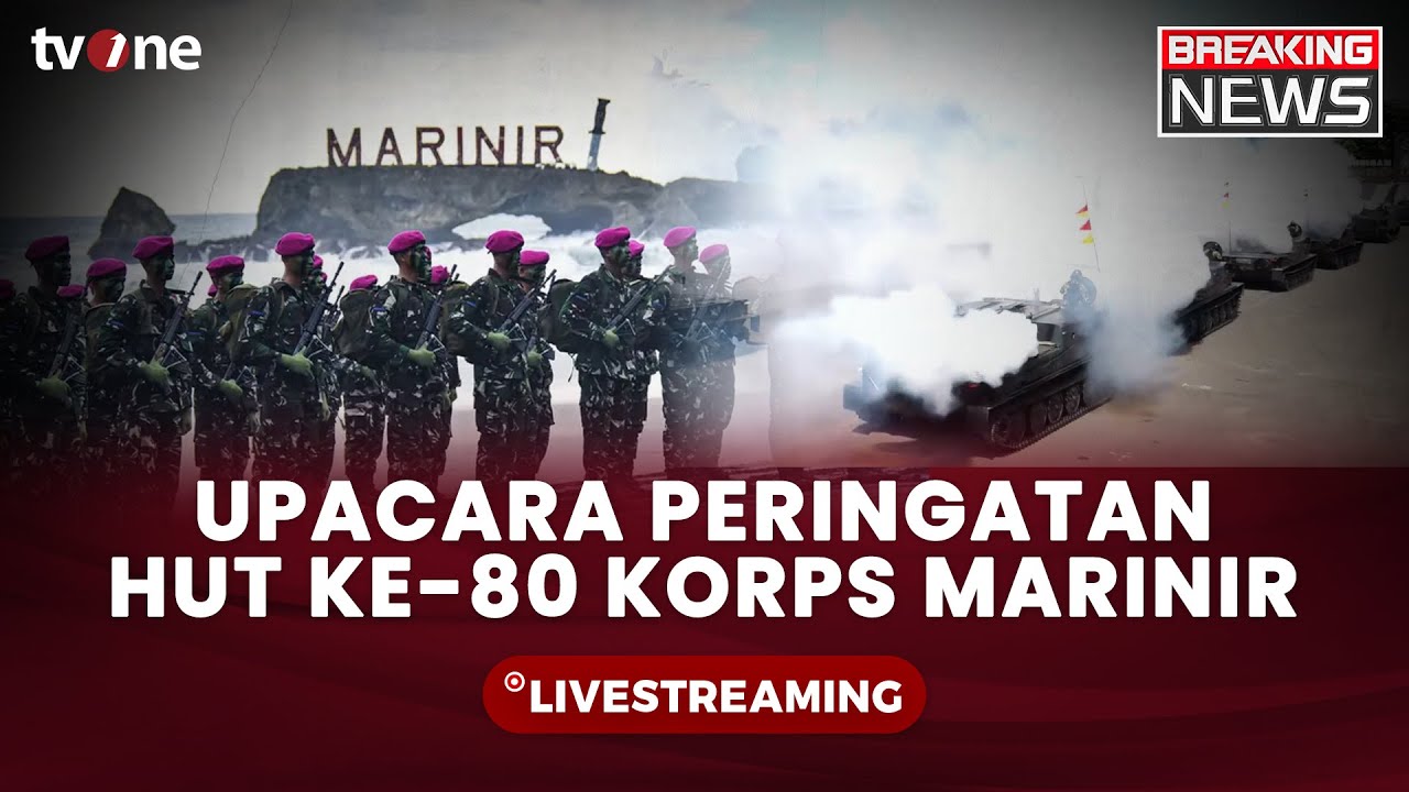 [BREAKING NEWS] Upacara Peringatan HUT ke-80 Korps Marinir | tvOne