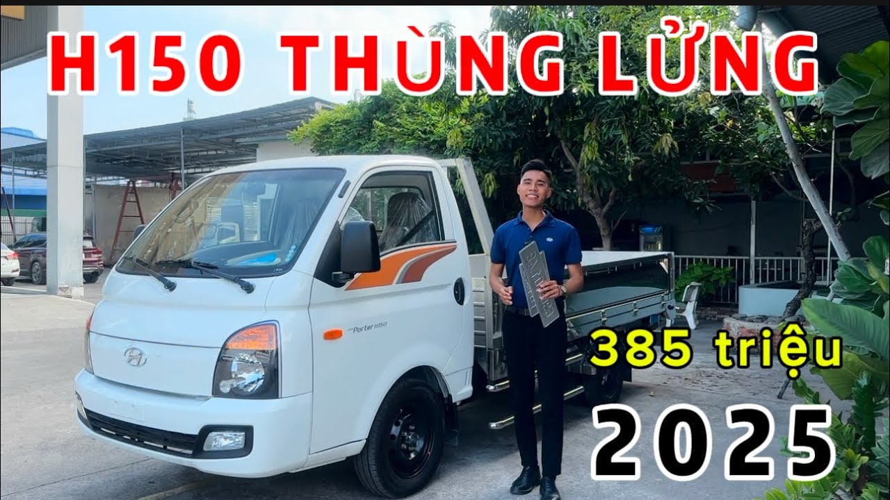 Hyundai H150 thùng lửng 2025 | Xe tải 1,4 tấn thùng lửng Inox 304 cực chất lượng | New Porter H150