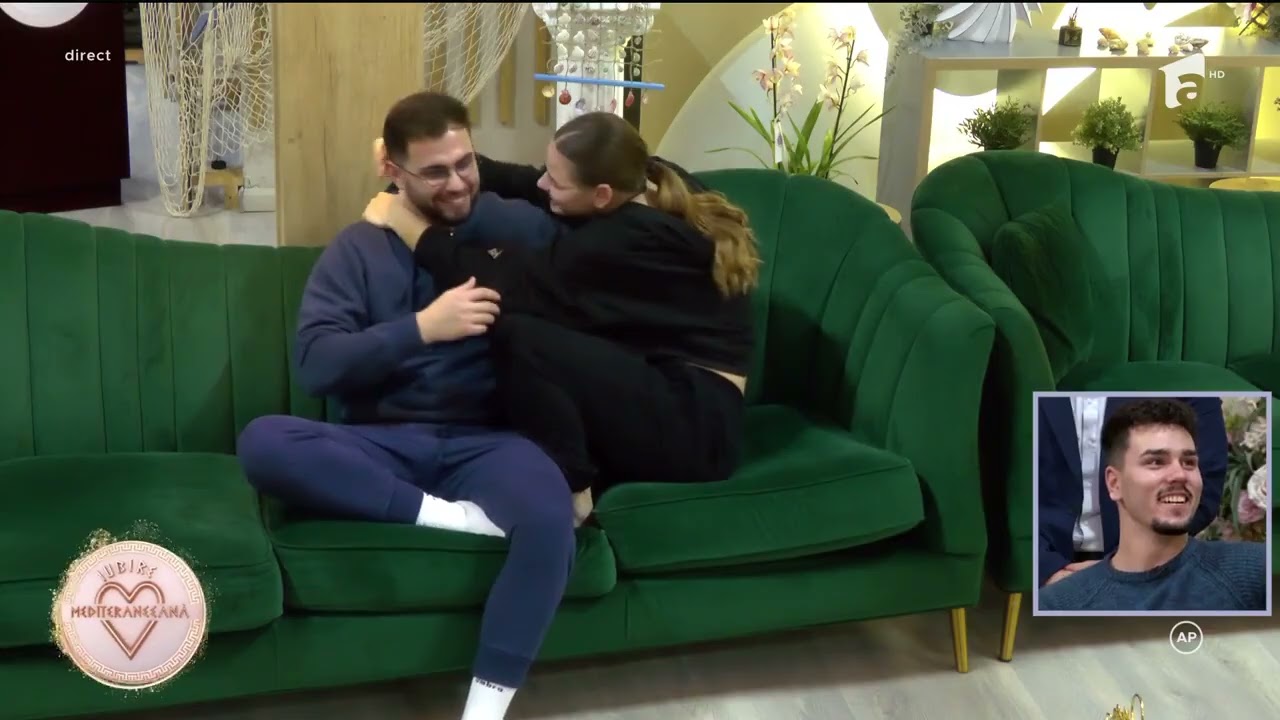Diana și Sorin, tachinări, glume și apropieri: Dacă vrea, încercăm ceva afară!
