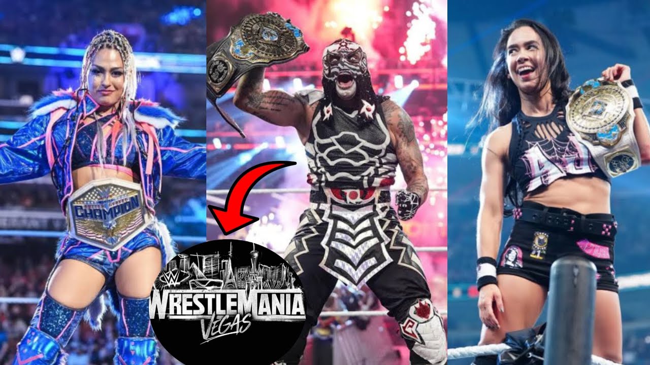 Current WWE champions and how they should be booked at WrestleMania 42