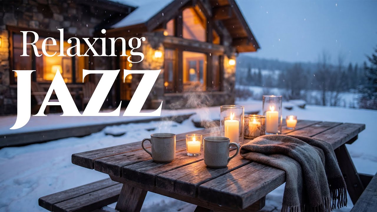 Quiet European Winter Jazz | Piano-Led Instrumental for Calm Winter Evenings