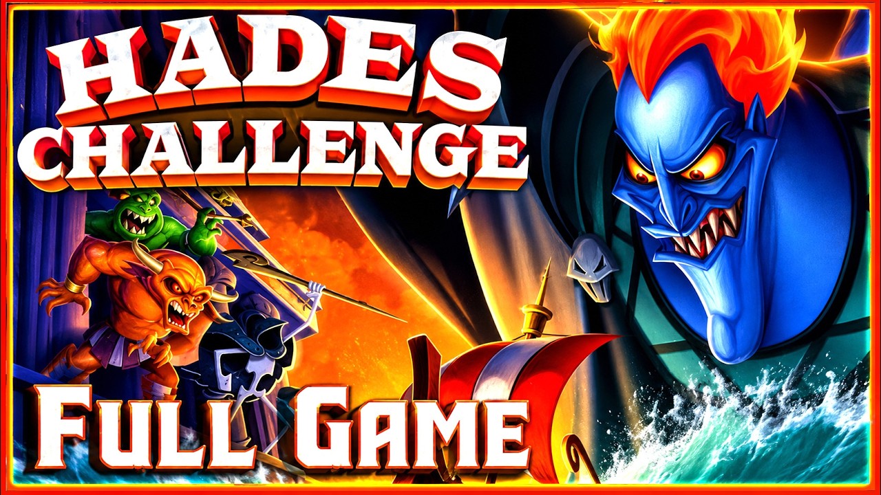 Disney's Hades Challenge Walkthrough Full Game Longplay (PC)