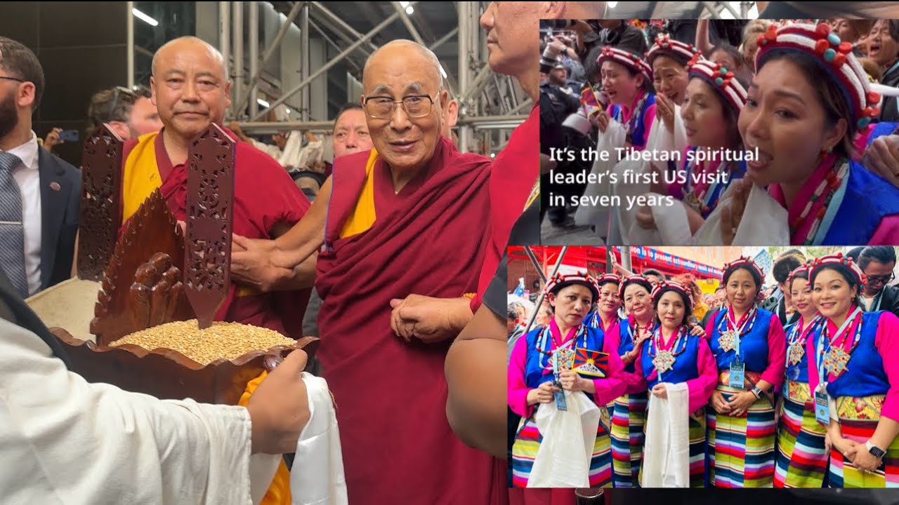 His Holiness smile makes our day! Tenzin donsel weekly #vlog66 Tibetan singer/youtuber #extipa