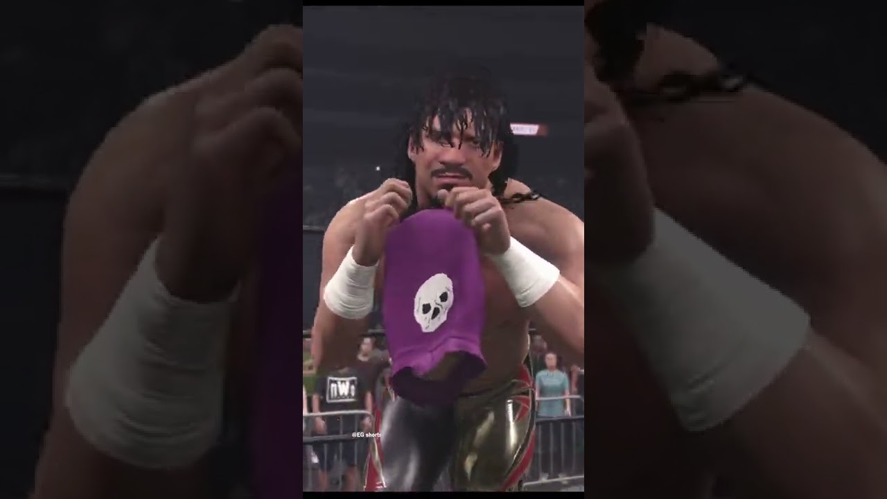 Eddie Guerrero Unmasked Rey Mysterio - WWE 2K22