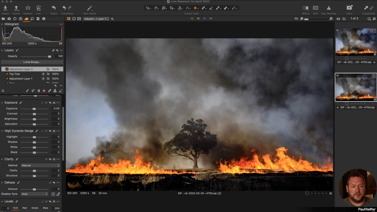 Live Editing Sessions - Capture One  : 1st April 2022 (Live from Utah - with Elevation Styles)