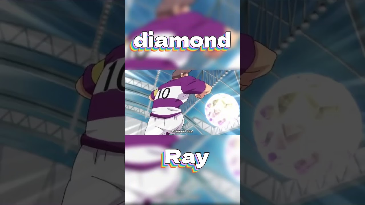Diamond Ray &ndash; Freezing Power Shot |  #animeshorts #inazumaeleven #anime #animeedit