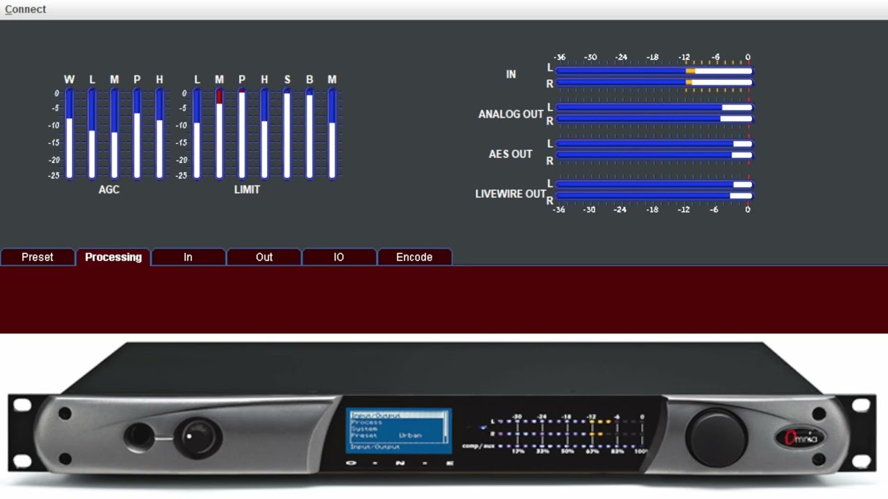 Omnia One - Dense Radio ZU Preset
