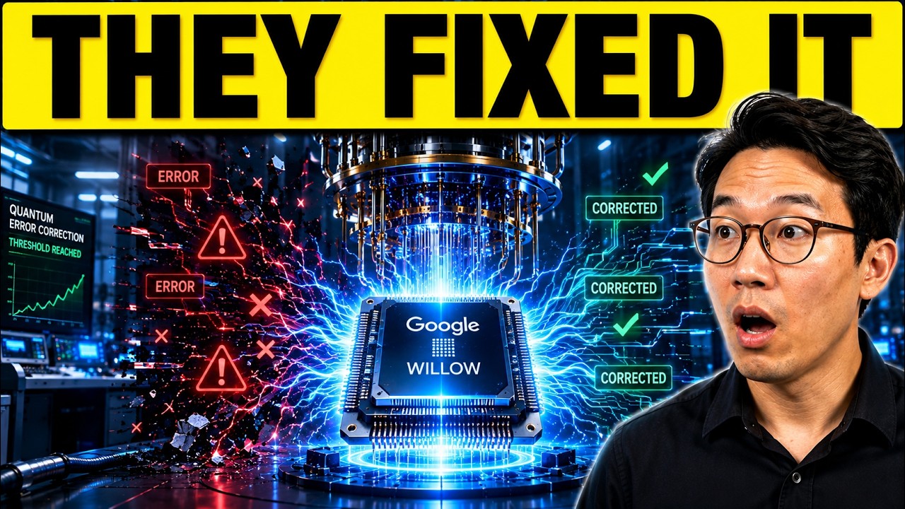 Google's New Quantum Chip Just Solved Error Correction &mdash; Here's Proof