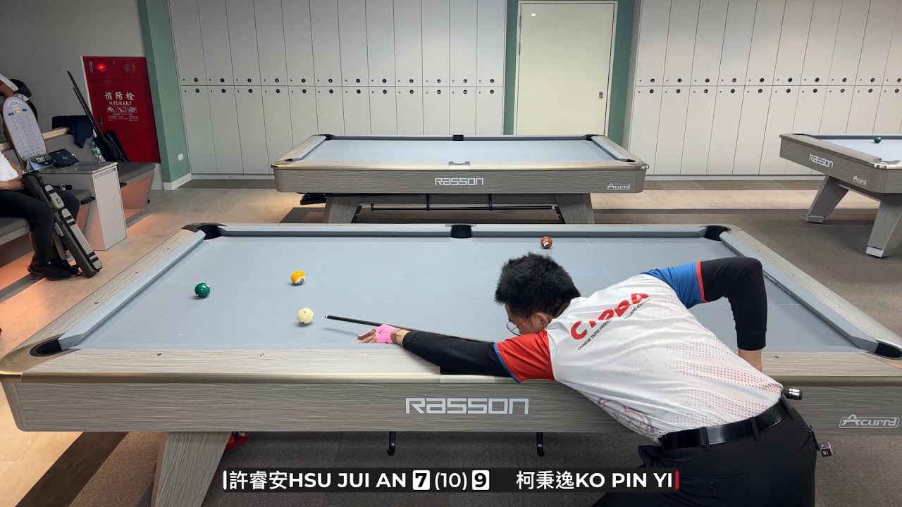 柯秉逸ko pin yi VS 許睿安hsu jui an 2025 CTPBA職業撞球巡迴賽 8強 Last8