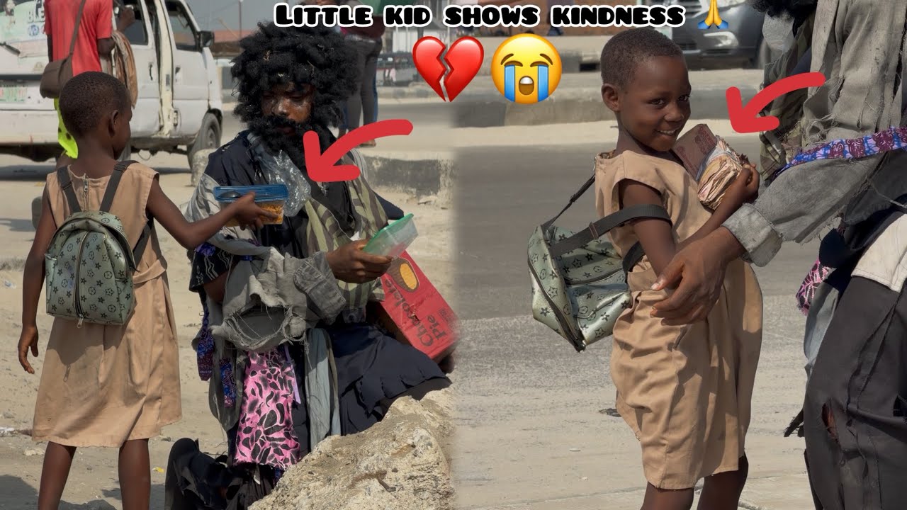 LITTLE KID SHOWED ACT OF KINDNESS💔😭 #mrbeast #humanity #shorts #fypシ #trending 