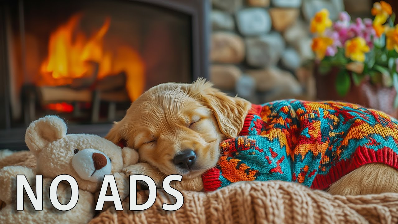 12 Hours Soothing Music for Dogs 🐶 Healing Tones for Long Sleep | No Ads