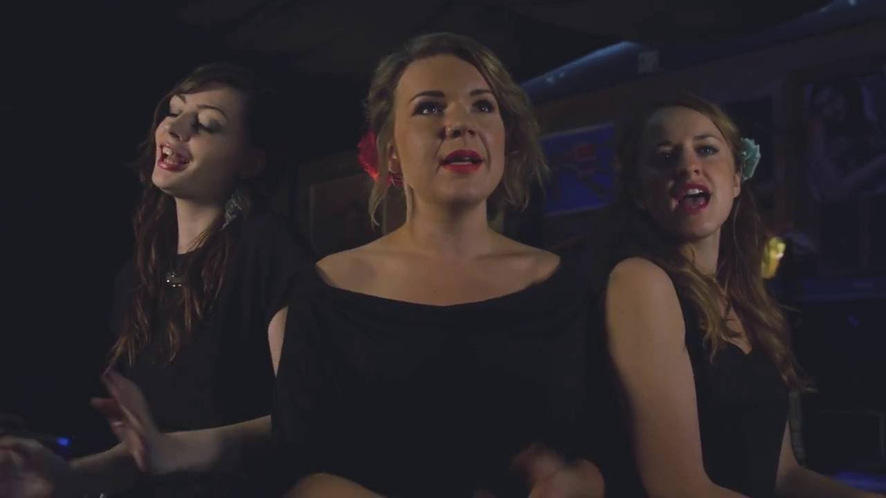 Three Female Vocal Harmony Speakeasy Swing Band for Hire | Syndicate Du Swing