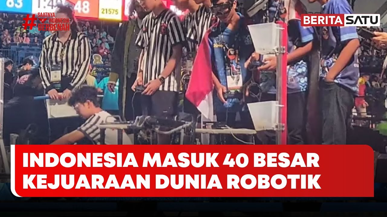 Indonesia Masuk 40 Besar Kejuaraan Dunia Robotik | Beritasatu