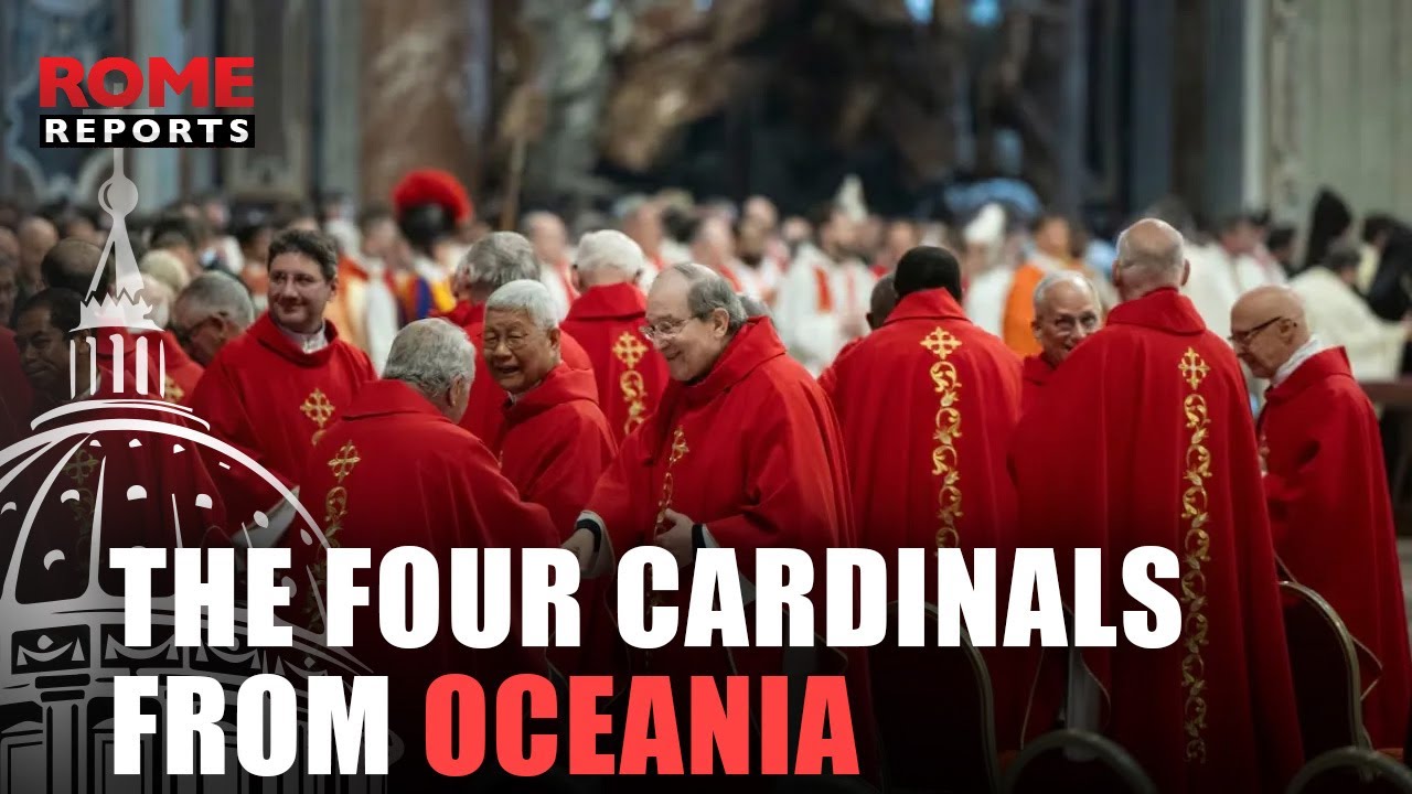 CARDINALS: The four cardinals from Oceania who will vote in the conclave
