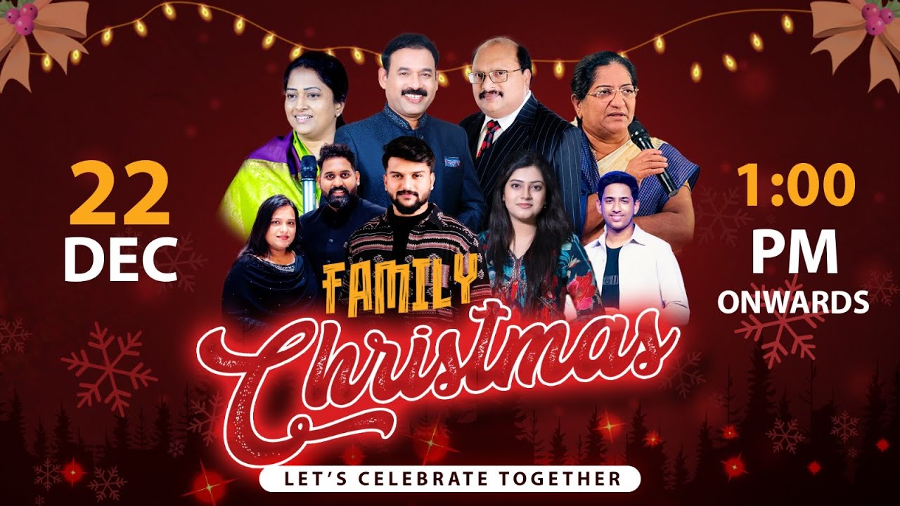 FAMILY CHRISTMAS | ANKIT REDDI | SRESHTA REDDI | LIFE CENTRAL , KAKINADA