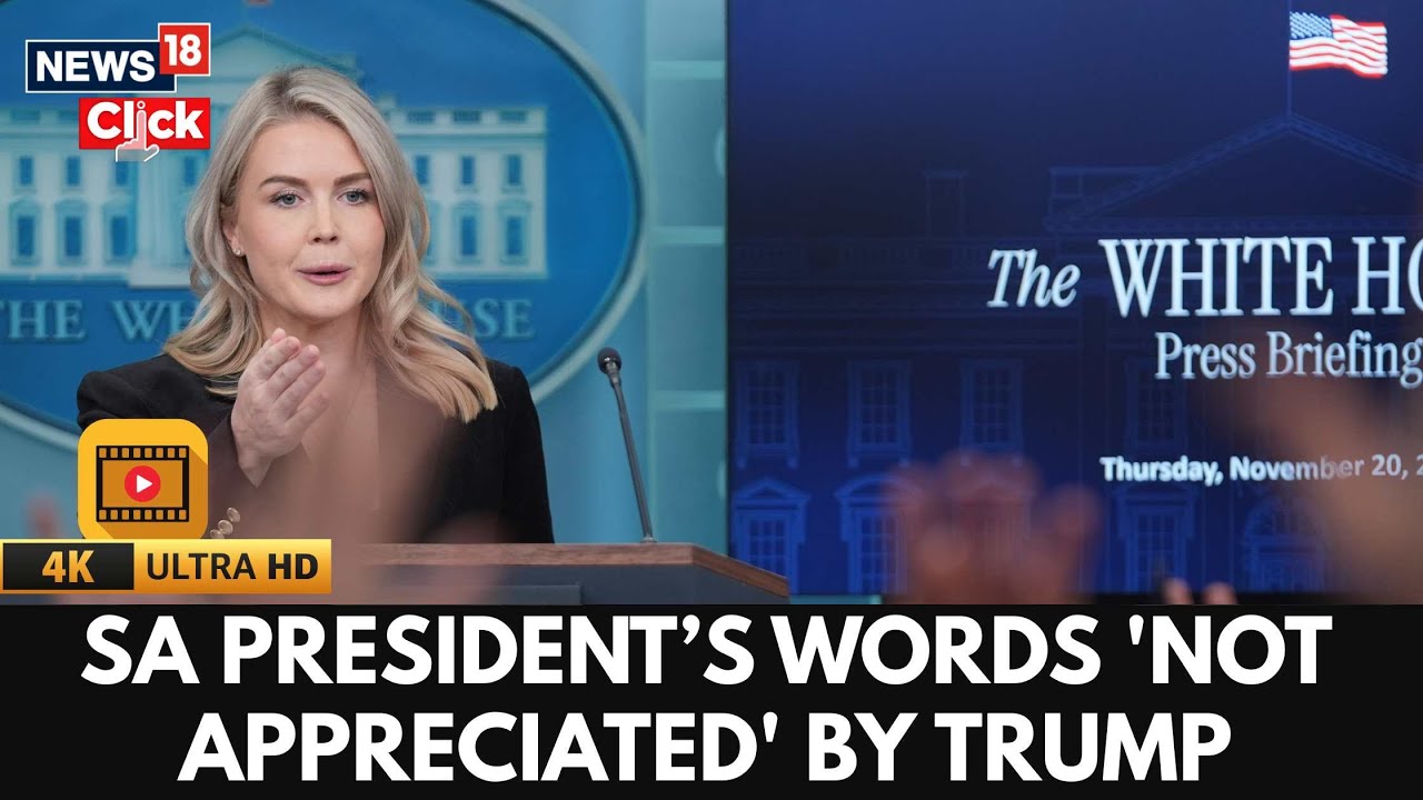 Каролина Ливитт заявила, что Трампу &laquo;не понравились&raquo; замечания президента Южной Африки на саммите...