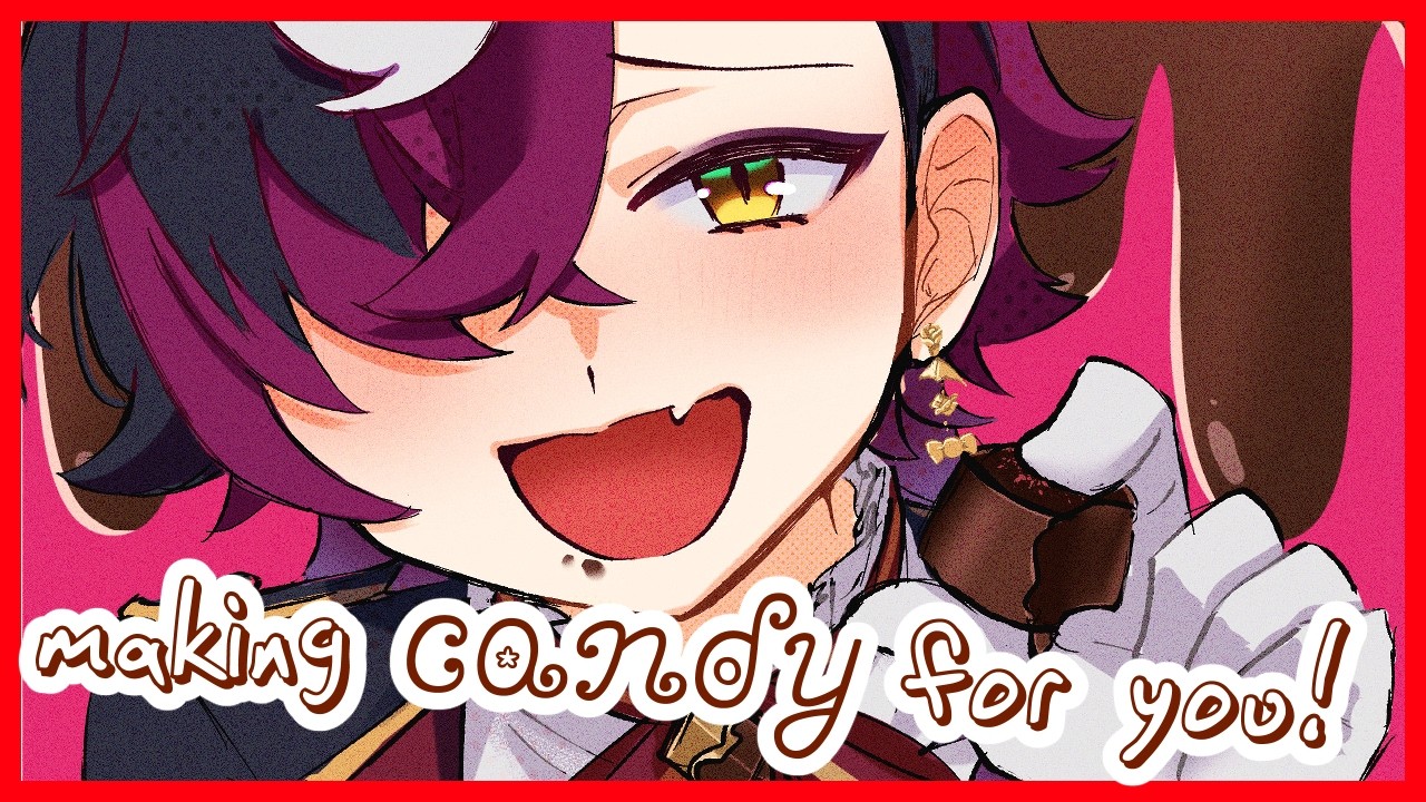 【Drawing Time】I wanna make candy for you~!【NIJISANJI EN | Doppio Dropscythe】