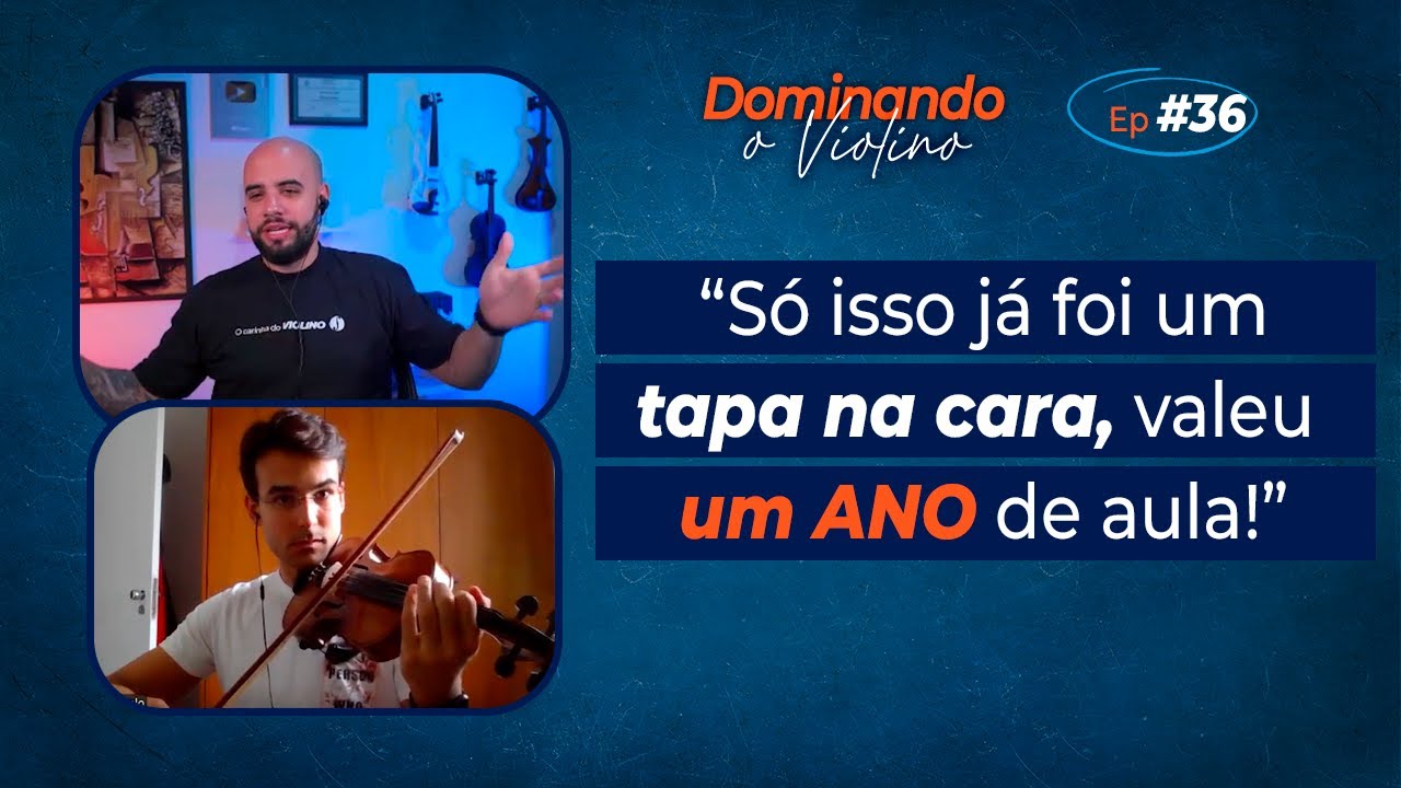 UMA AULA PRA SUBIR DE NÍVEL NO VIOLINO | Dominando o Violino EPISÓDIO #36