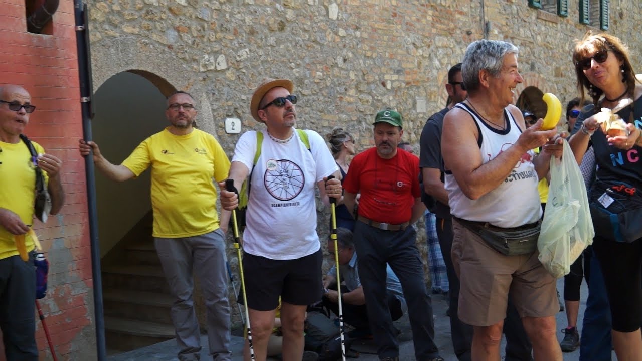 Via Romea Sanese 2 giugno 2019. Siena - Quercegrossa