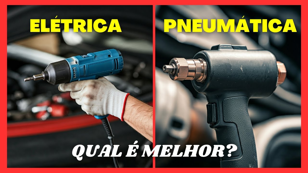 Qual a diferença entre Ferramentas Elétricas e Pneumáticas | Qual é melhor?