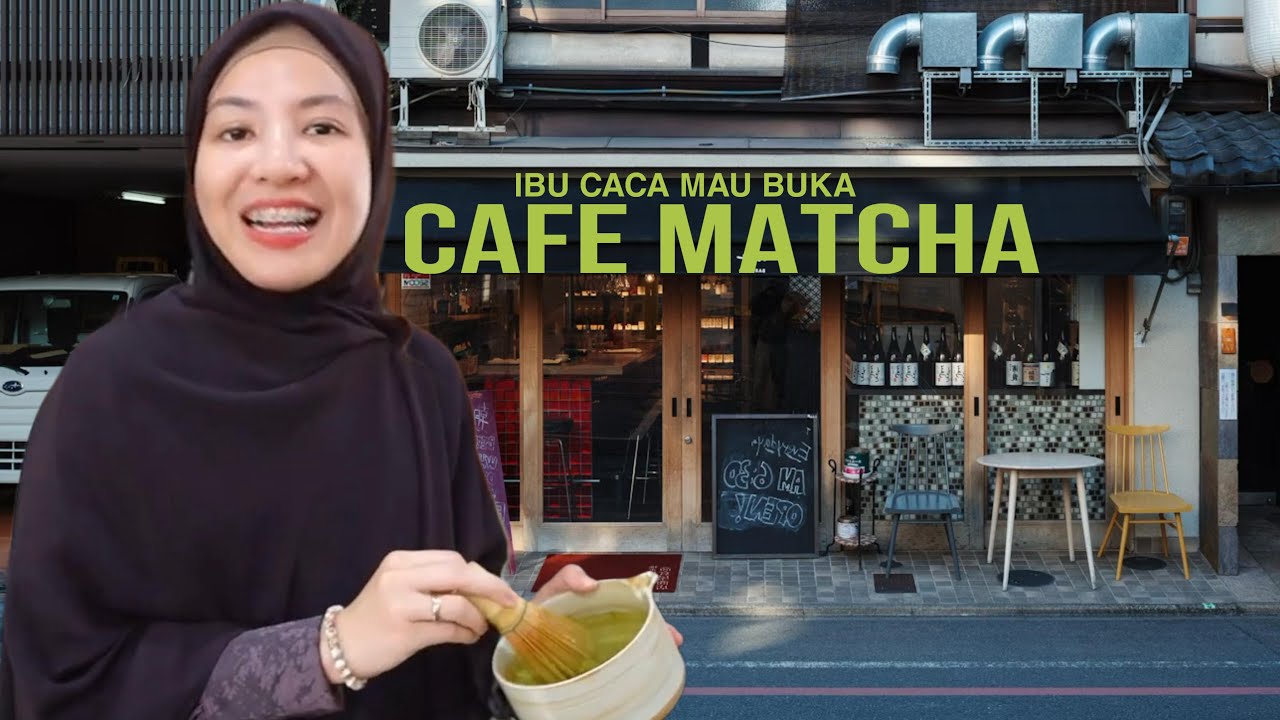 TUTORIAL BIKIN MATCHA KAYAK DI CAFE ALA IBU ACA