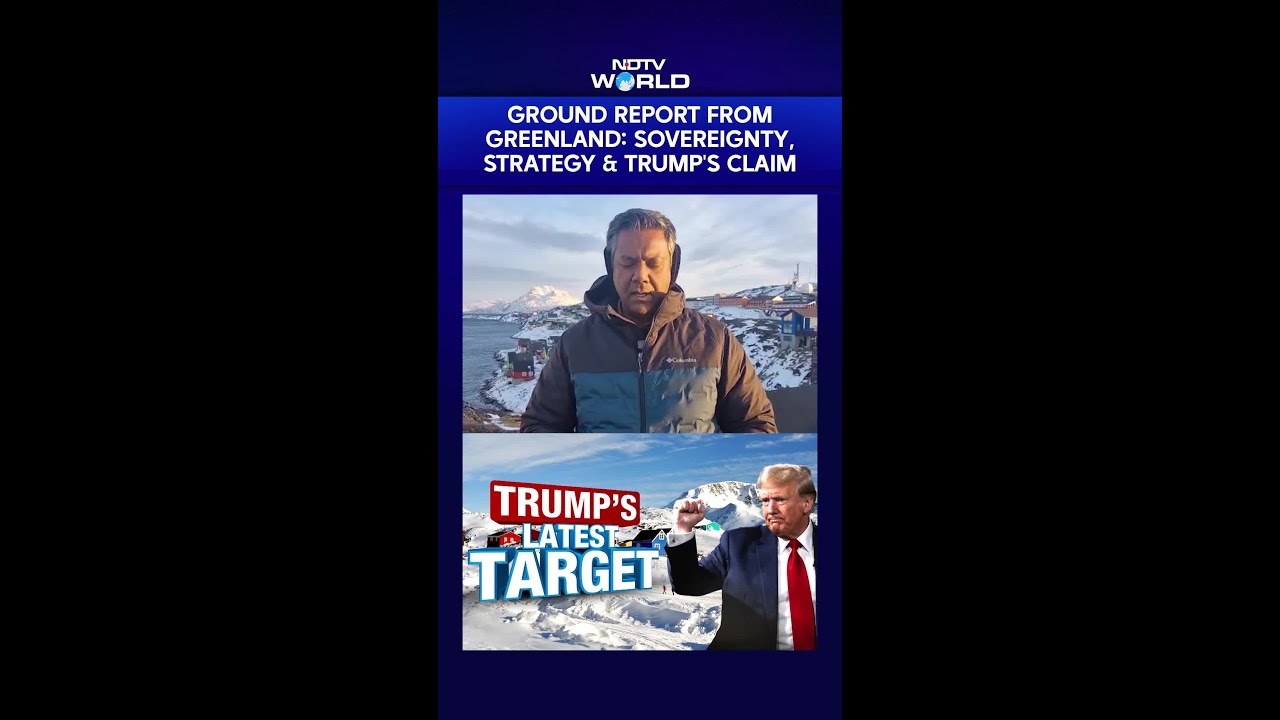 NDTV Ground Report From Greenland: Sovereignty, Strategy And Trump's Claim