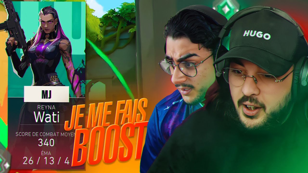 Je me fais boost ! (5stack Valorant)