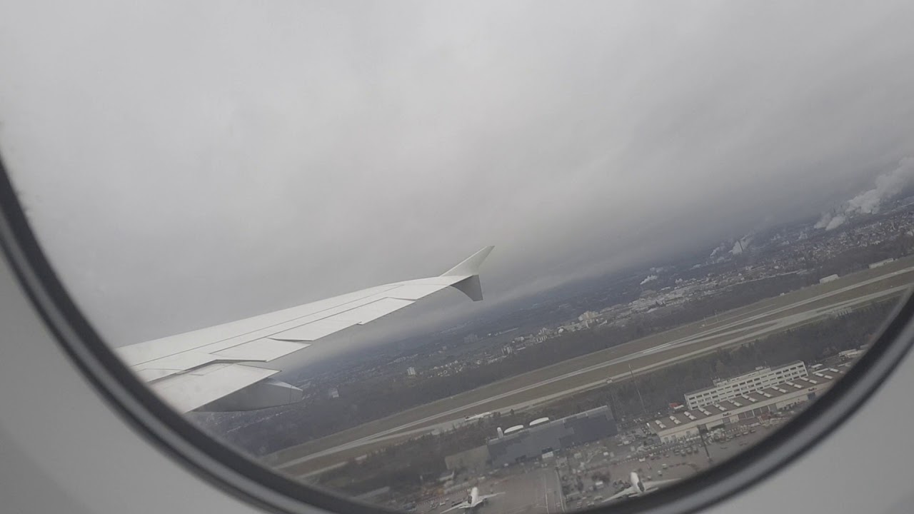Lufthansa A380 - Takeoff at Frankfurt (D-AIMC)