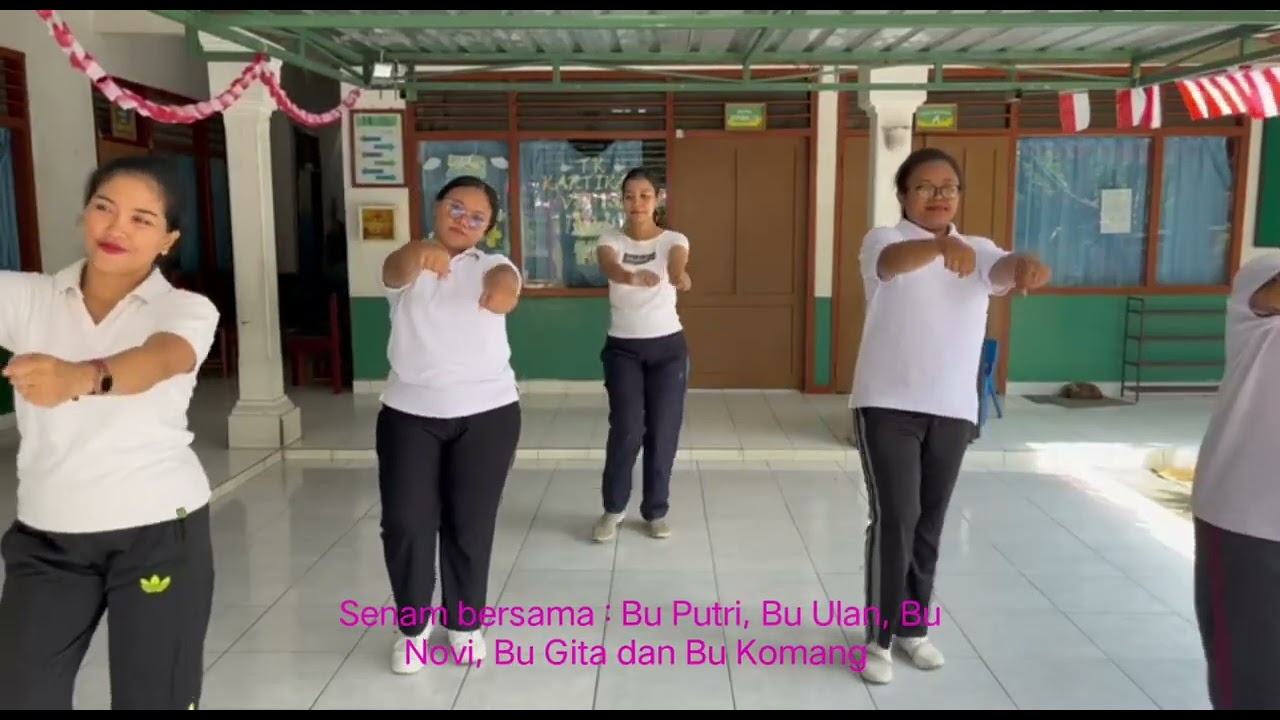 Senam Maumere TK Kartika VII-13 Denpasar 