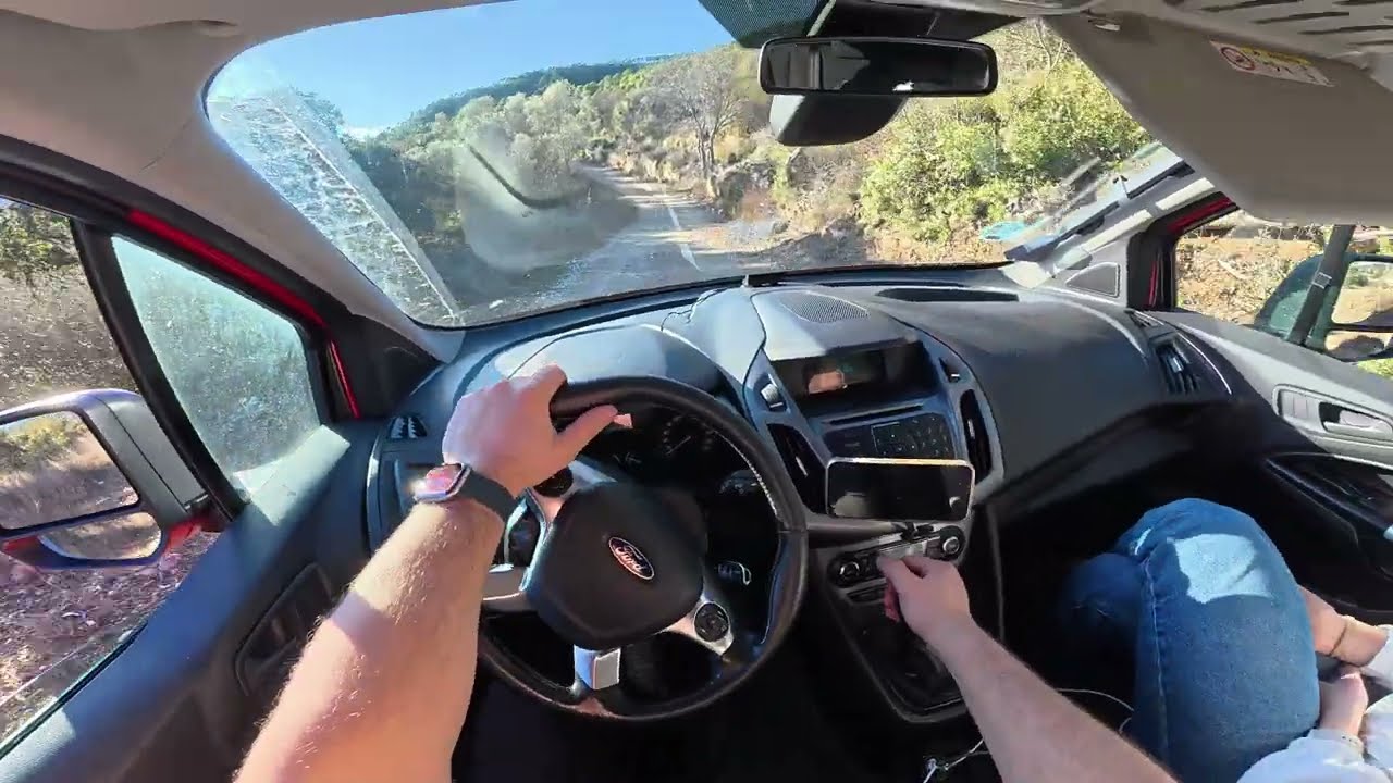 🚗 POV Manual Car Driving Off-Road with Lina Copilot  | On-Road Adventure • Relaxing Drive 4K
