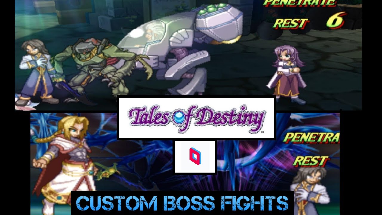 『Parsec』 Tales of Destiny - Custom Boss Fights