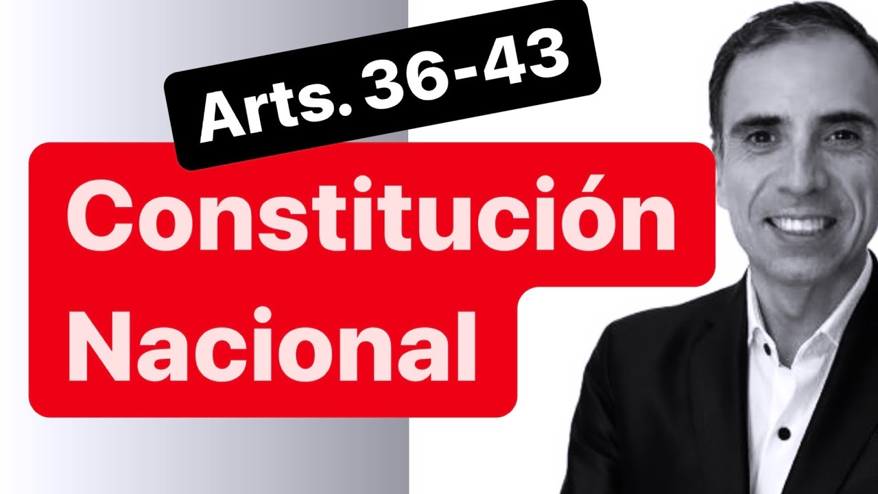 (AR) 🇦🇷 Constitucional. Los Nuevos Derechos y Garantías