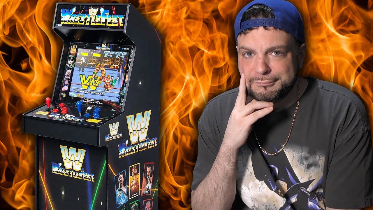 Новый игровой автомат WWE Wrestlefest — это просто катастрофа!