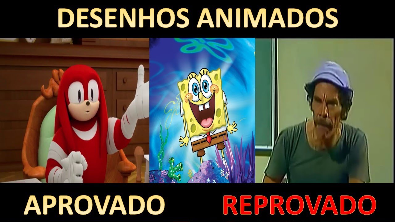 KNUCKLES E SEU MADRUGA APROVANDO DESENHOS ANIMADOS