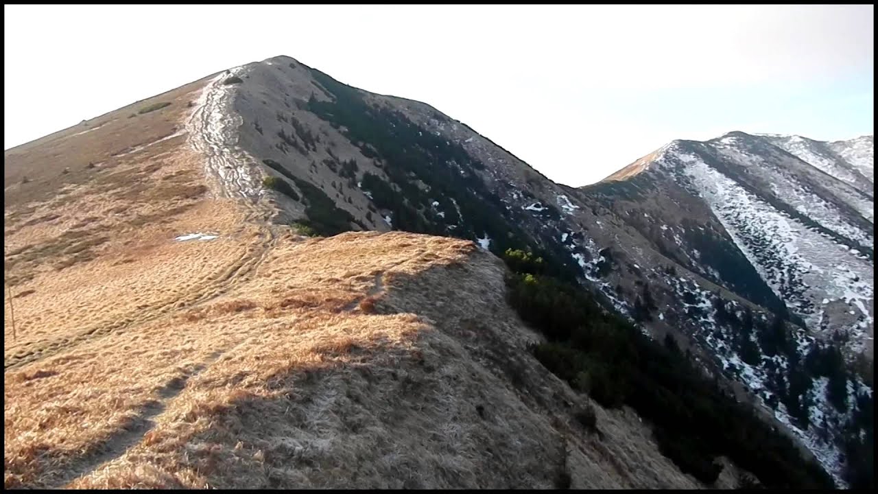 Veľk&yacute; Kriv&aacute;ň 1709m, Chleb 1646m, Hromove 1636m, Pekelnik 1609m, Poludňov&yacute; Gr&uacute;ň 1460m 13.04.2014