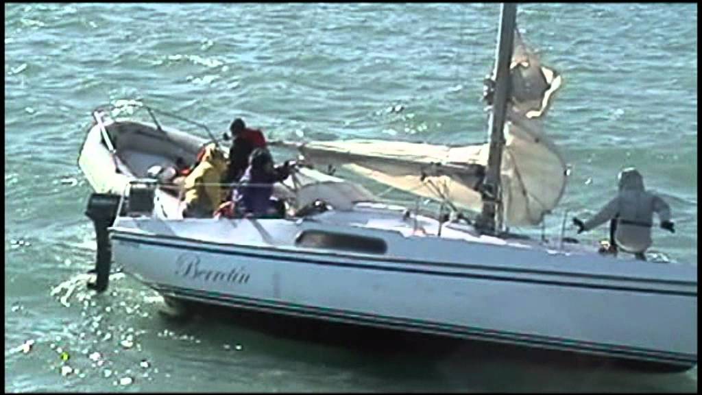 ACCIDENTE DE VELERO sailboat accident