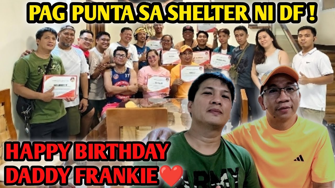 SHELTER NI DADDY FRANKIE DINAGSA NG MGA VLOGGER! #daddyfrankieofficial#charity#goodvives#familyvlog