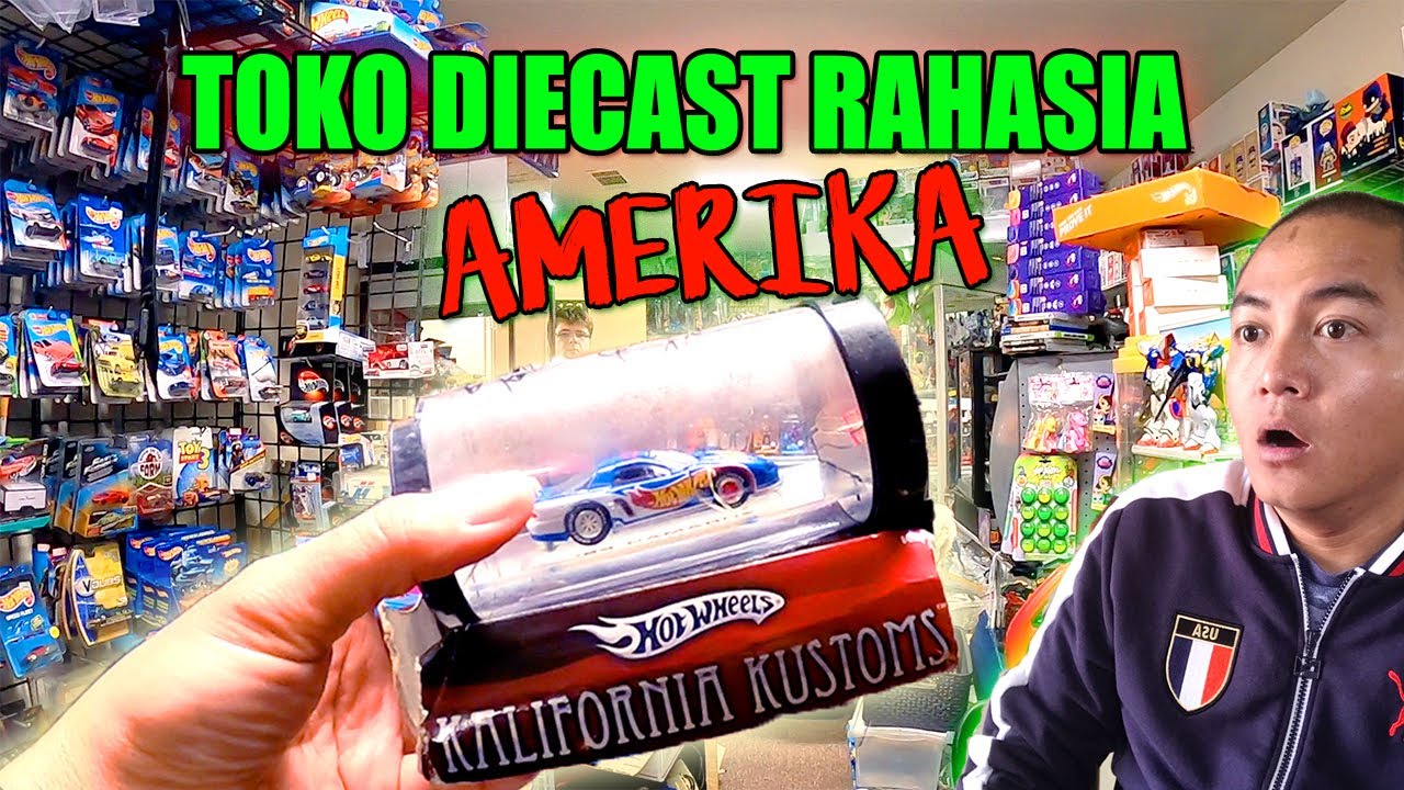 TOKO DIECAST RAHASIA AMERIKA, DAPAT HOT WHEELS LANGKA, BERUNTUNG‼️