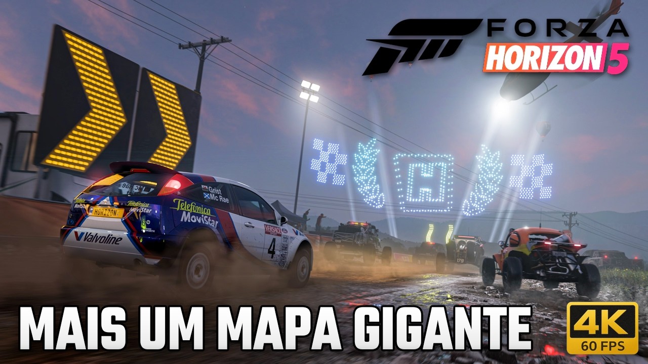 Forza Horizon 5 #31 - Rally Adventure: Mais um mapa gigante | PS5 Pro • 4K60 • PT-BR