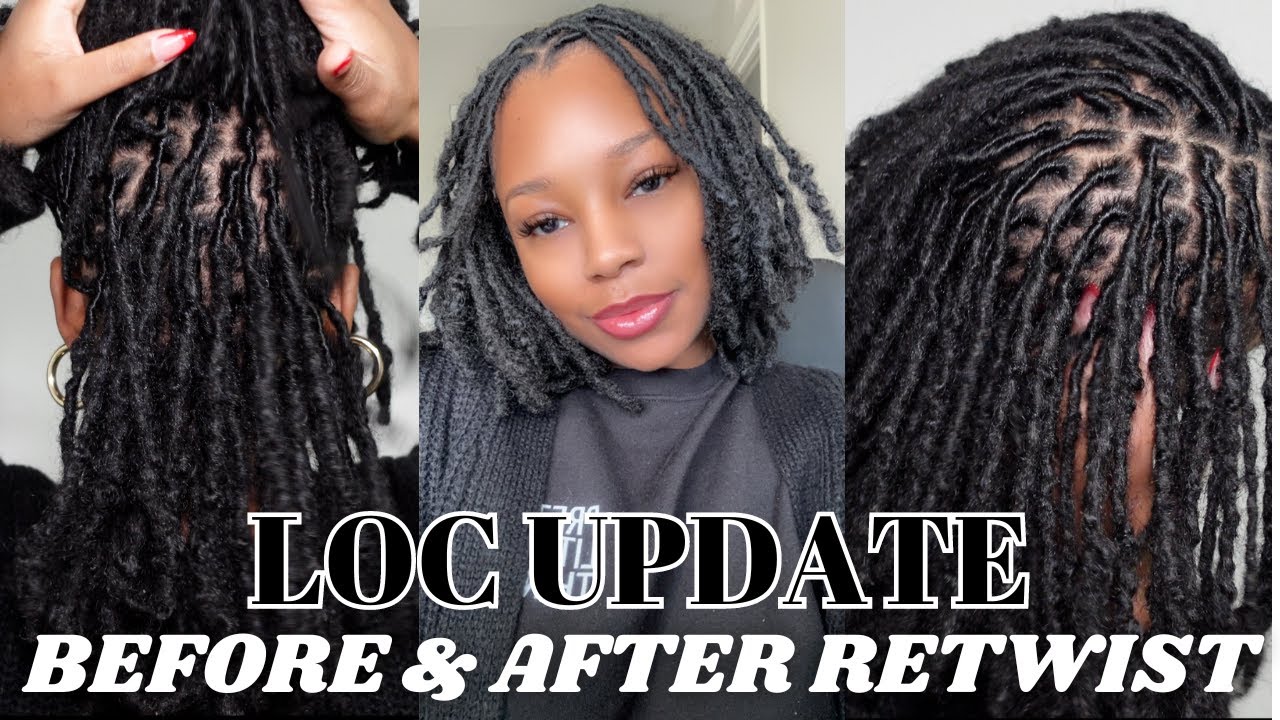 These Locs Are Growing My Hair Like Crazy | Loc Update | Before & After ...